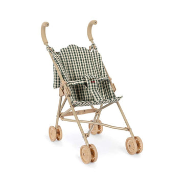 Doll stroller - Smoke pine check poppenwagen